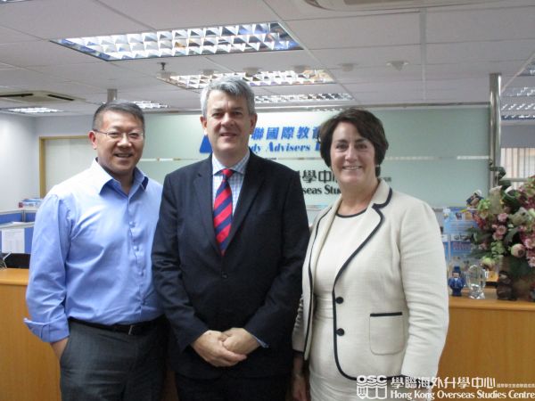 Tim Waters, Principal & Joanna Jackson, Registrar and Head of Marketing - Sherborne International (England)